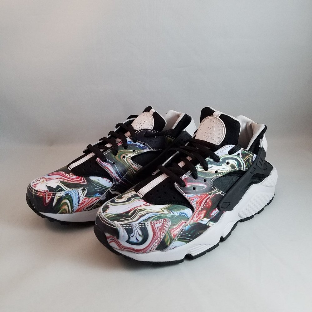 NEW Women 6.5 Nike Huarache Marble Dye